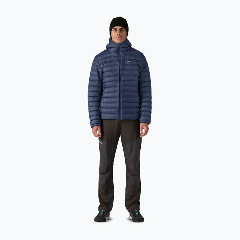 Kurtka puchowa męska Patagonia Down Sweater Hoody new navy 2