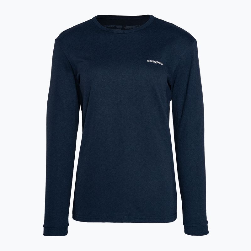 Longsleeve damski Patagonia P-6 Logo Responsibili-Tee tidepool blue 3