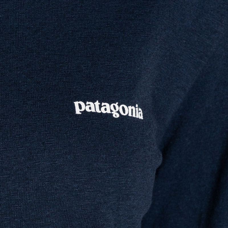 Longsleeve damski Patagonia P-6 Logo Responsibili-Tee tidepool blue 5