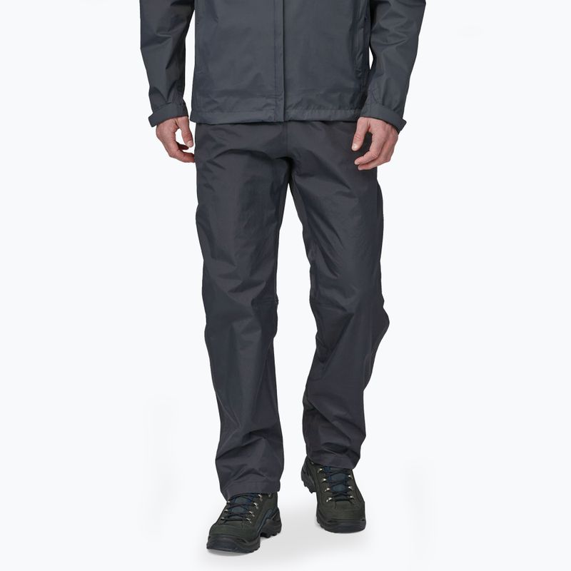 Spodnie z membraną męskie Patagonia Torrentshell 3L Rain Regular black