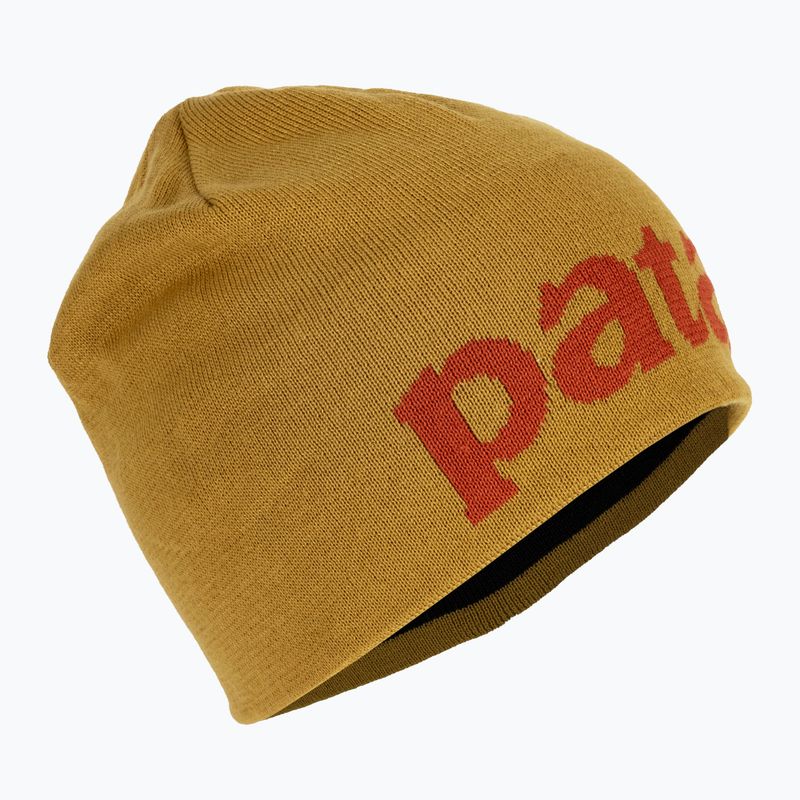Czapka zimowa Patagonia Beanie logo belwe/cosmic gold