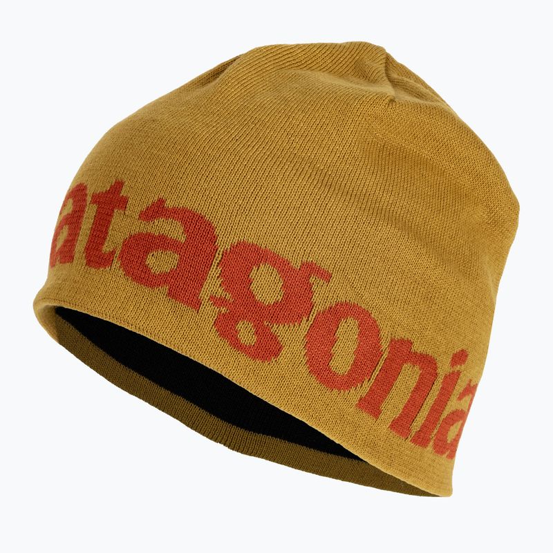 Czapka zimowa Patagonia Beanie logo belwe/cosmic gold 3