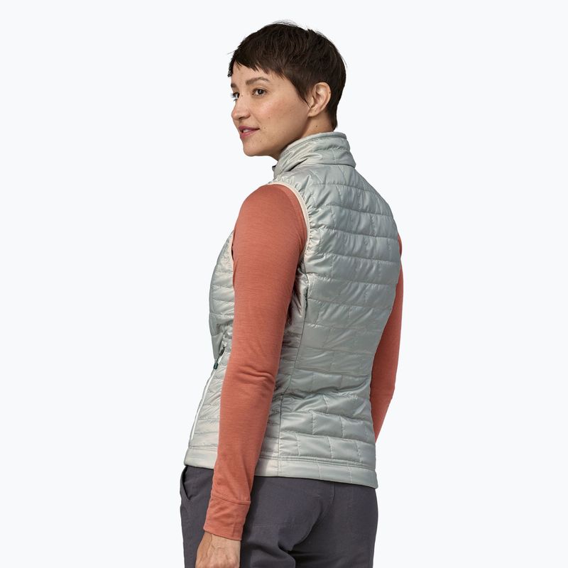 Bezrękawnik damski Patagonia Nano Puff sleet green 2