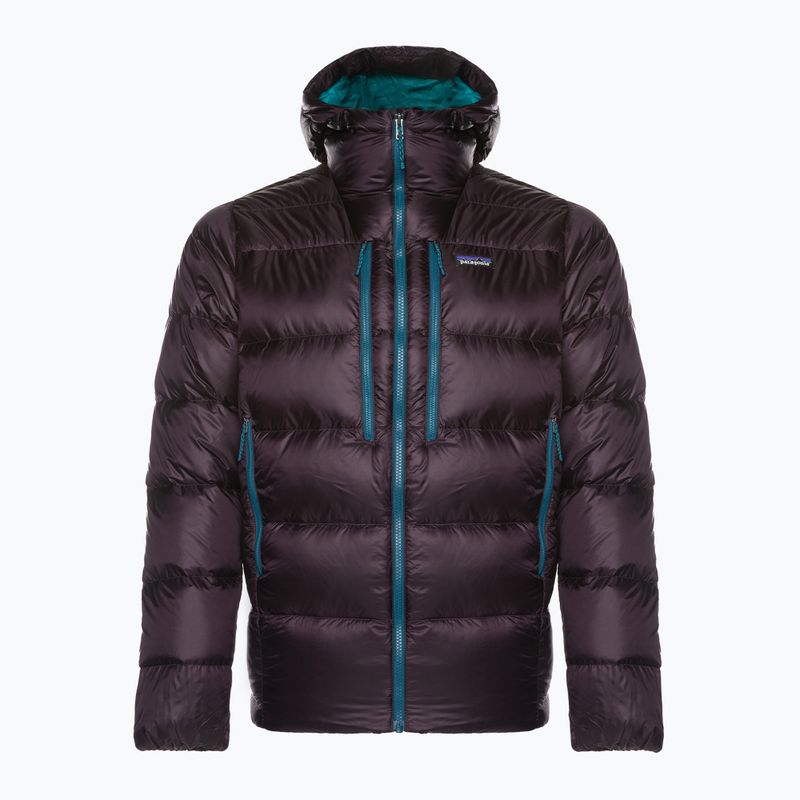 Kurtka puchowa męska Patagonia Fitz Roy Down Hoody obsidian plum