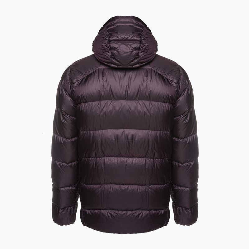 Kurtka puchowa męska Patagonia Fitz Roy Down Hoody obsidian plum 2