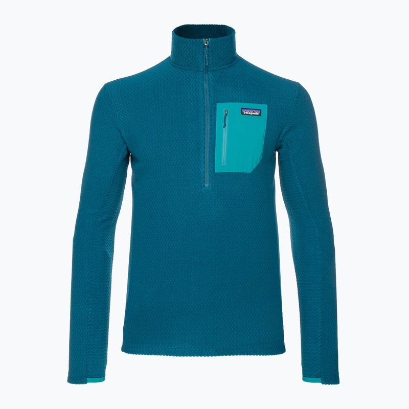 Bluza polarowa męska Patagonia R1 Air Zip Neck lagom blue 3