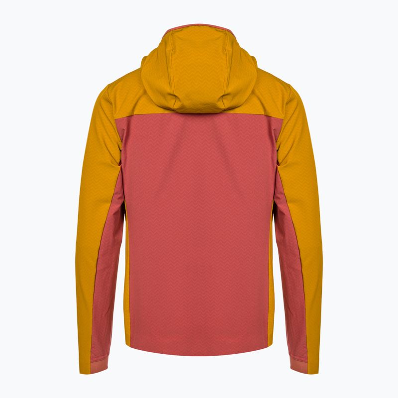 Kurtka softshell damska Patagonia R1 CrossStrata Hoody burl red 2