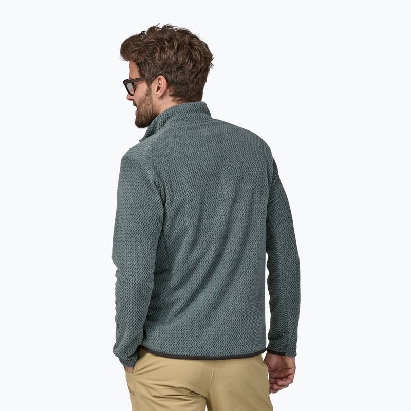 Bluza polarowa męska Patagonia R1 Air Zip Neck nouveau green 2