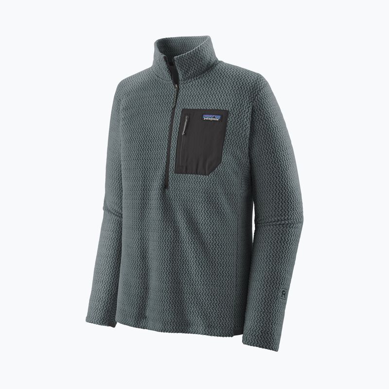 Bluza polarowa męska Patagonia R1 Air Zip Neck nouveau green 8
