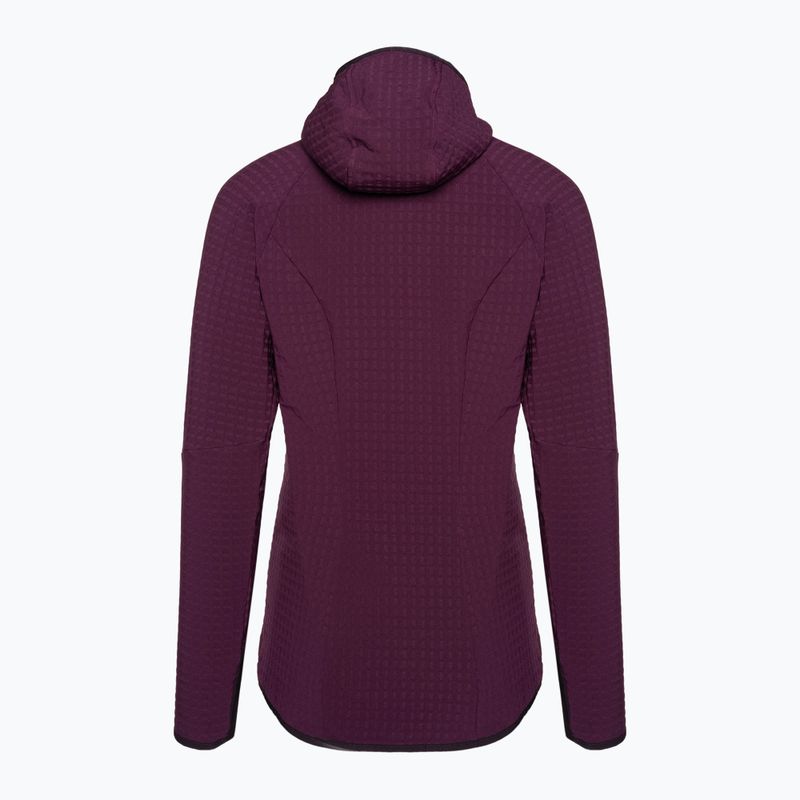Kurtka softshell damska Patagonia R2 TechFace Hoody night plum 2