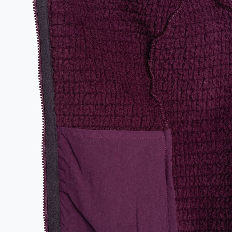Kurtka softshell damska Patagonia R2 TechFace Hoody night plum 5