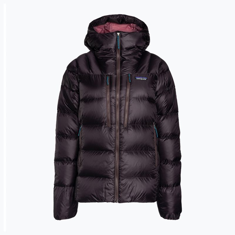 Kurtka puchowa damska Patagonia Fitz Roy Down Hoody obsidian plum