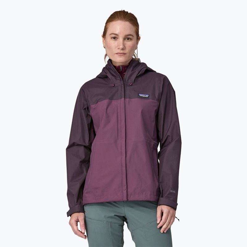 Kurtka przeciwdeszczowa damska Patagonia Torrentshell 3L Rain night plum