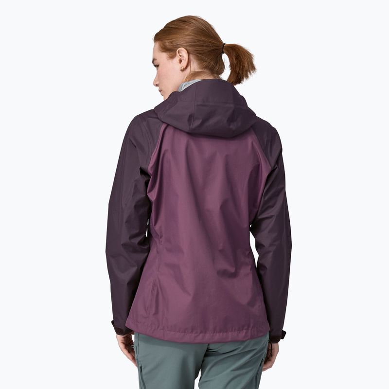 Kurtka przeciwdeszczowa damska Patagonia Torrentshell 3L Rain night plum 2