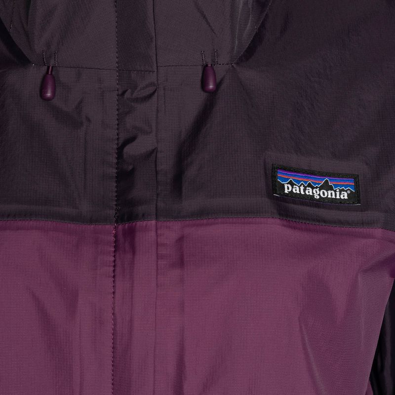 Kurtka przeciwdeszczowa damska Patagonia Torrentshell 3L Rain night plum 5