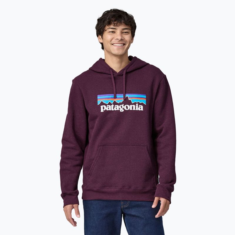 Bluza Patagonia P-6 Logo Uprisal night plum