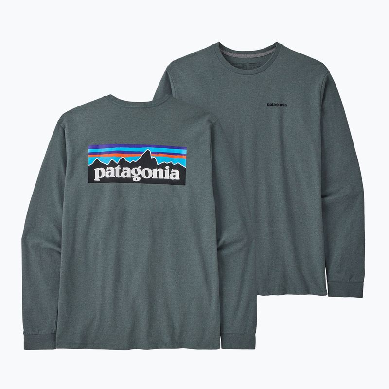 Longsleeve męski Patagonia P-6 Logo Responsibili nouveau green 3