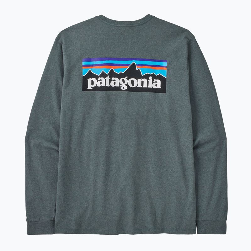 Longsleeve męski Patagonia P-6 Logo Responsibili nouveau green 5