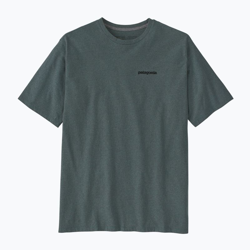 Koszulka męska Patagonia P-6 Logo Responsibili-Tee nouveau green 3