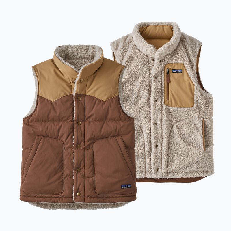 Bezrękawnik męski Patagonia Reversible Bivy Down moose brown 8