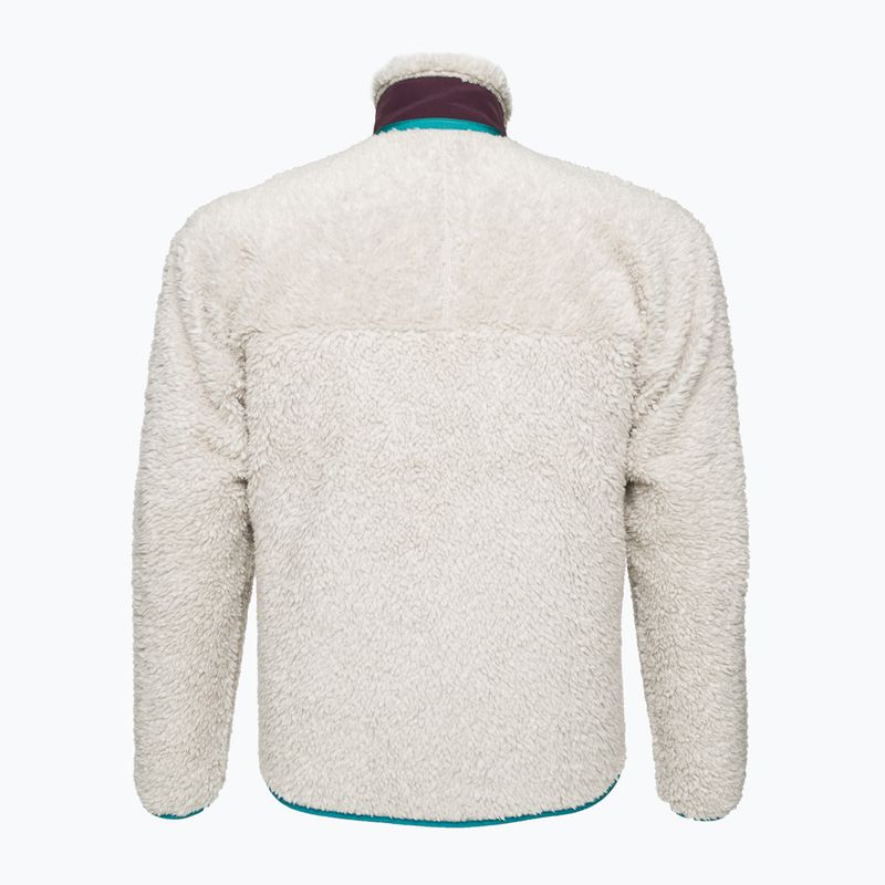 Bluza polarowa męska Patagonia Classic Retro-X natural w/obsidian plum 4