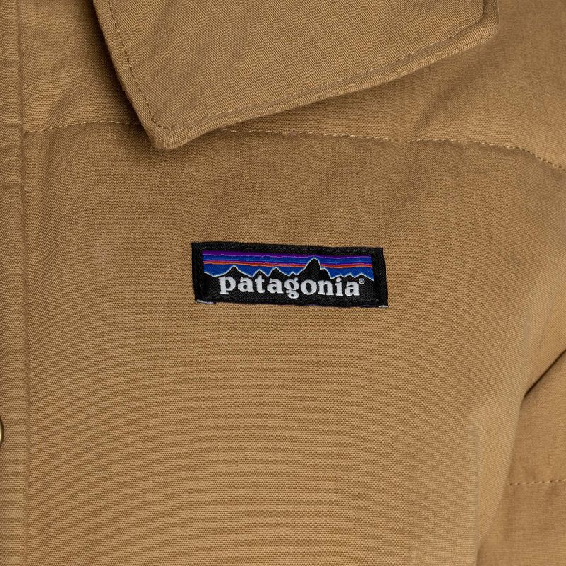 Płaszcz puchowy damski Patagonia Cotton Down Parka nest brown 10