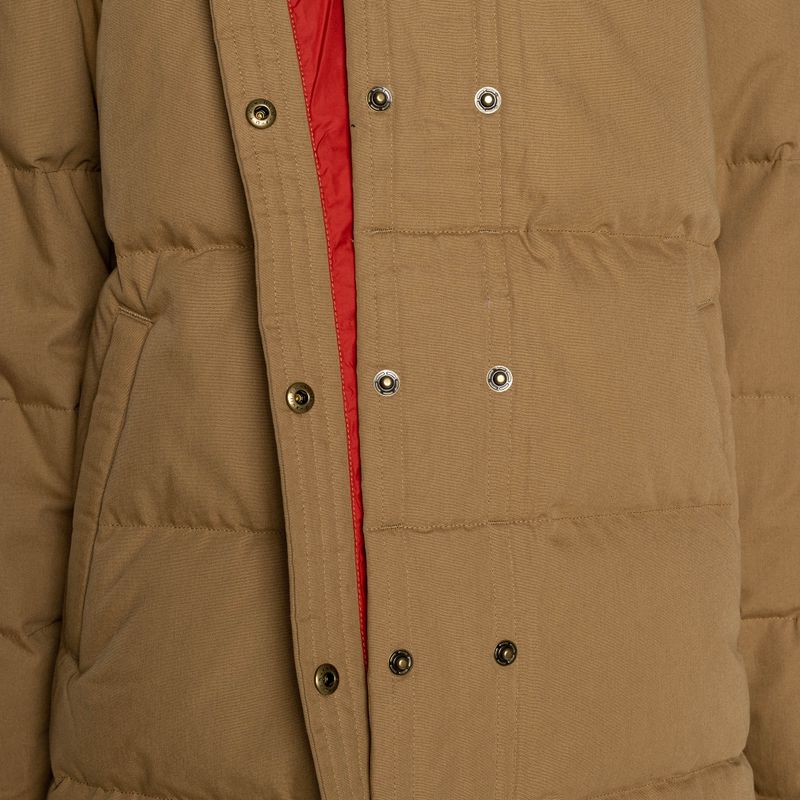 Płaszcz puchowy damski Patagonia Cotton Down Parka nest brown 12