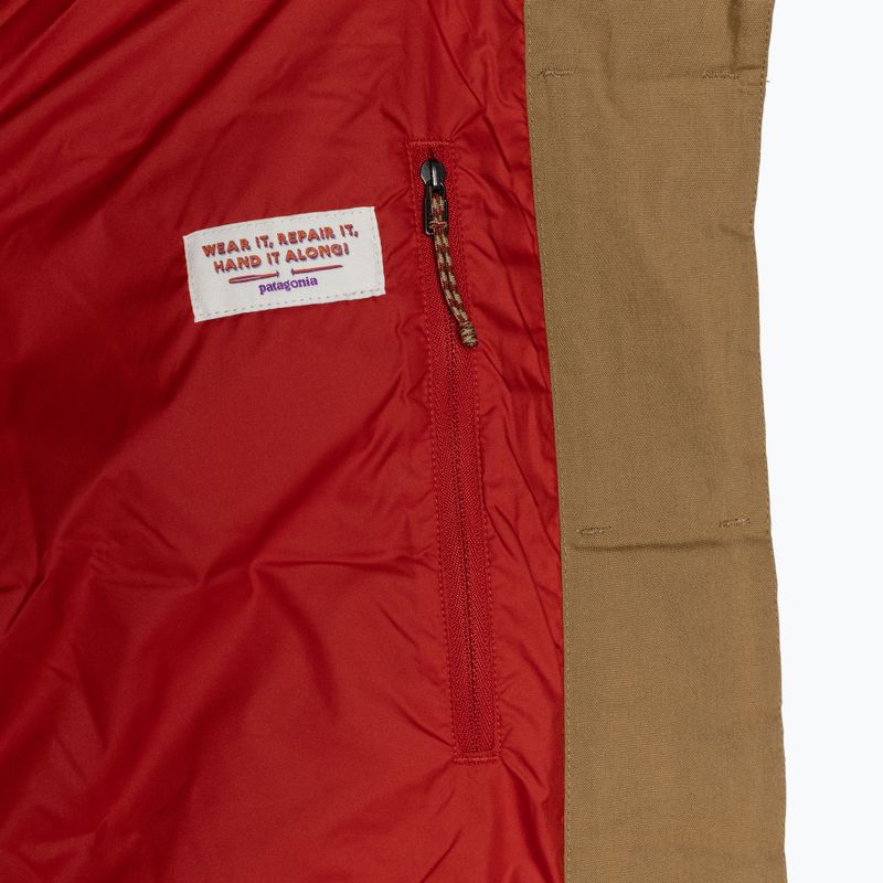 Płaszcz puchowy damski Patagonia Cotton Down Parka nest brown 13