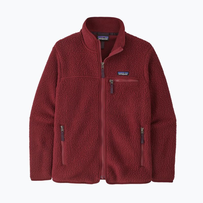 Bluza polarowa damska Patagonia Retro Pile carmine red 4