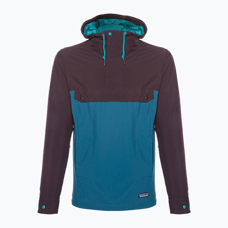 Kurtka przeciwwiatrowa męska Patagonia Isthmus Anorak lagom blue