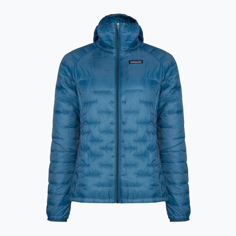 Kurtka ocieplana damska Patagonia Micro Puff Hoody lagom blue 3