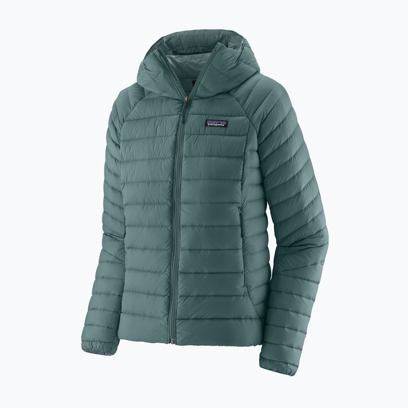 Kurtka puchowa damska Patagonia Down Sweater Hoody nouveau green 5