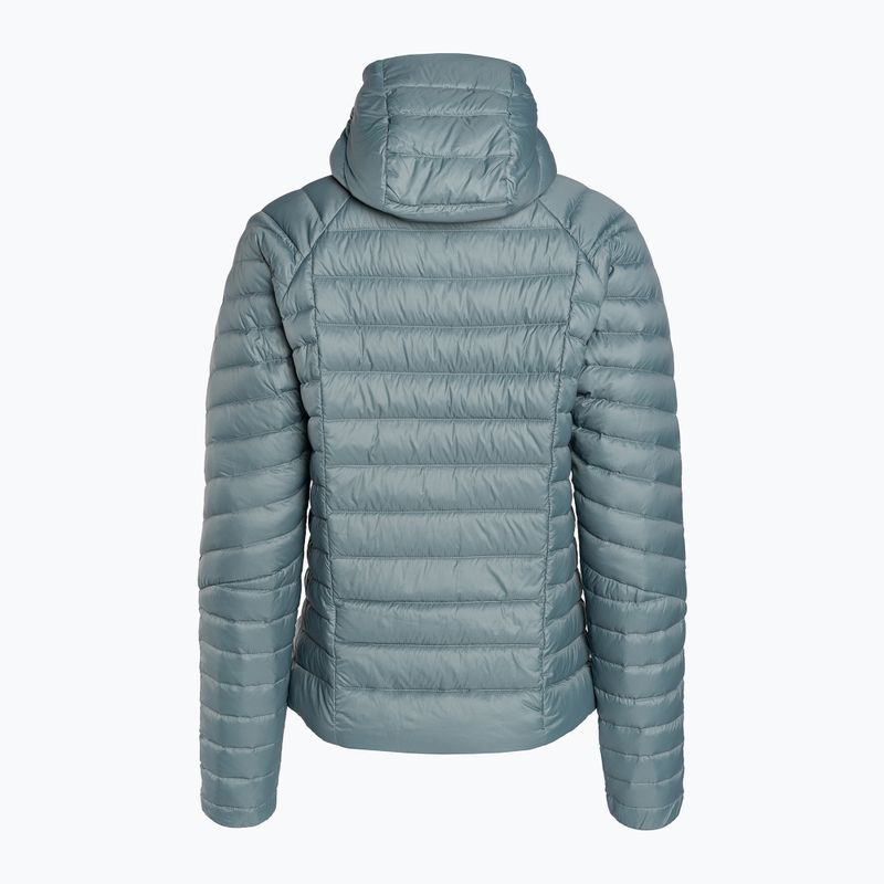 Kurtka puchowa damska Patagonia Down Sweater Hoody nouveau green 2