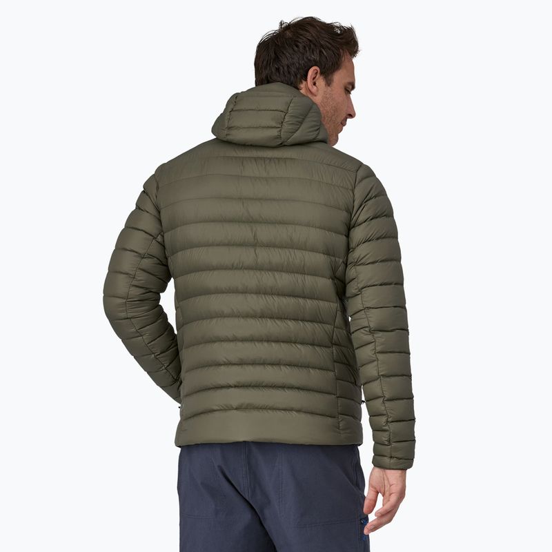 Kurtka puchowa męska Patagonia Down Sweater Hoody basin green 2