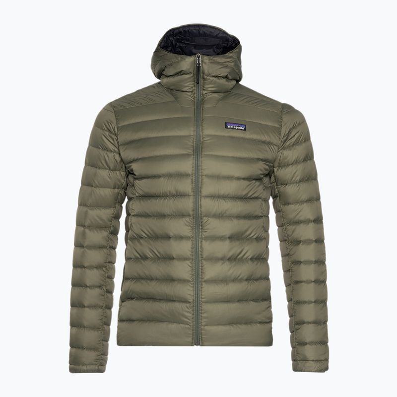 Kurtka puchowa męska Patagonia Down Sweater Hoody basin green 3