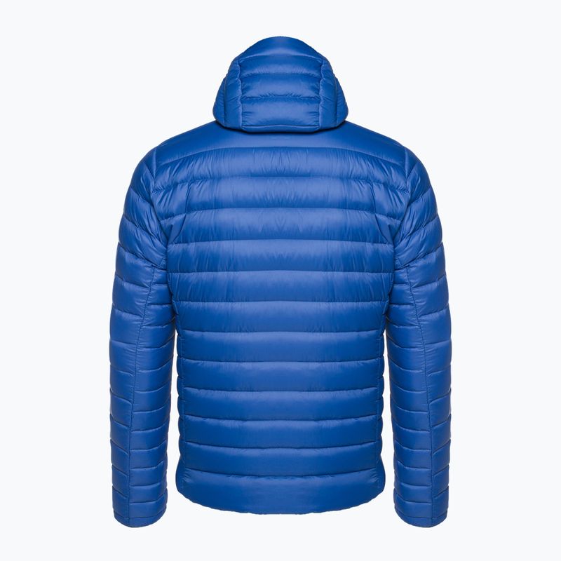 Kurtka puchowa męska Patagonia Down Sweater Hoody passage blue 4