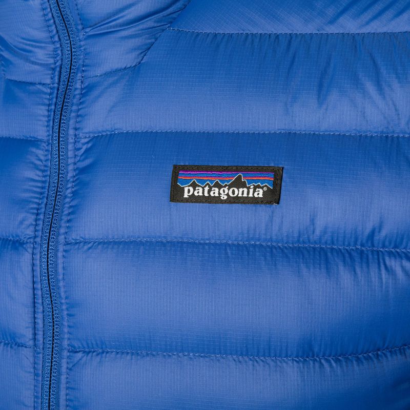 Kurtka puchowa męska Patagonia Down Sweater Hoody passage blue 5