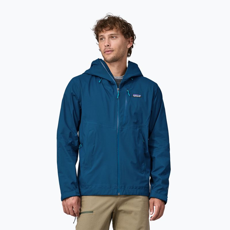 Kurtka przeciwdeszczowa męska Patagonia Granite Crest Rain lagom blue