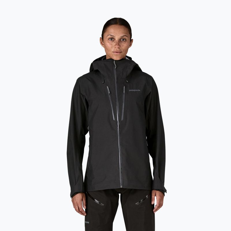 Kurtka przeciwdeszczowa damska Patagonia Triolet black
