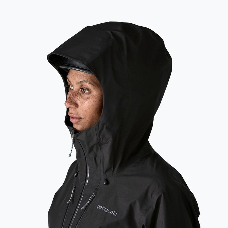 Kurtka przeciwdeszczowa damska Patagonia Triolet black 5