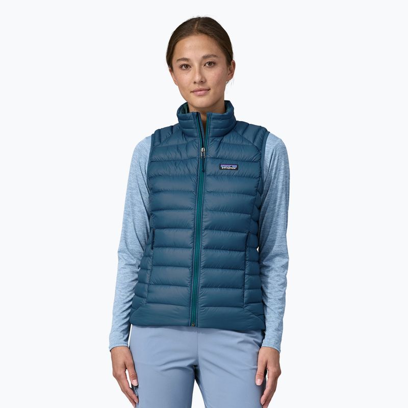 Bezrękawnik damski Patagonia Down Sweater lagom blue
