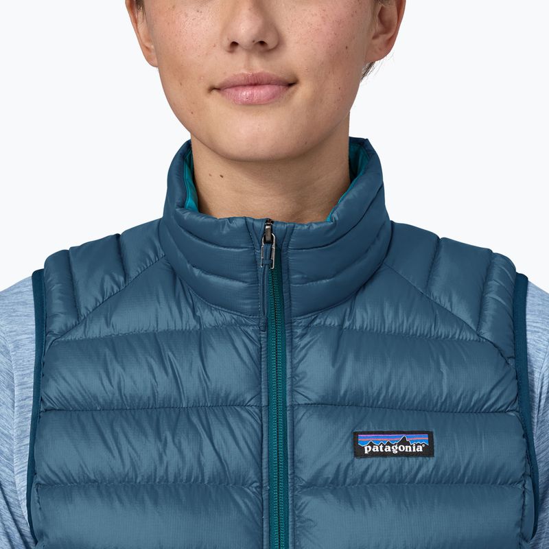 Bezrękawnik damski Patagonia Down Sweater lagom blue 4