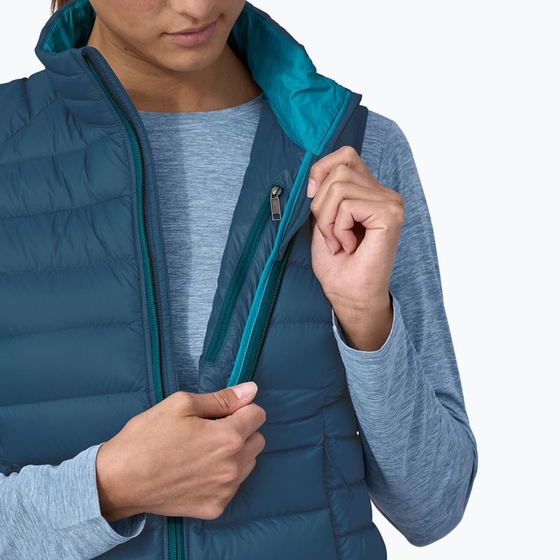 Bezrękawnik damski Patagonia Down Sweater lagom blue 7