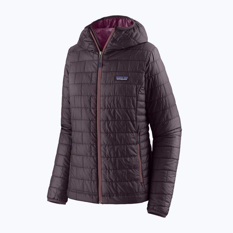 Kurtka ocieplana damska Patagonia Nano Puff Hoody obsidian plum 5