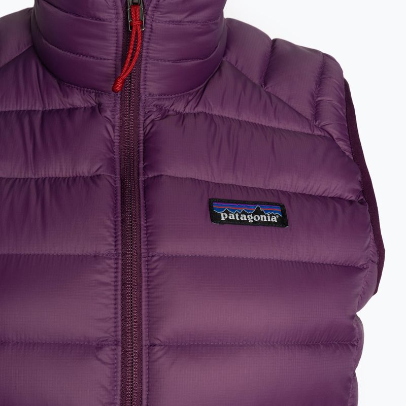 Bezrękawnik damski Patagonia Down Sweater night plum 3