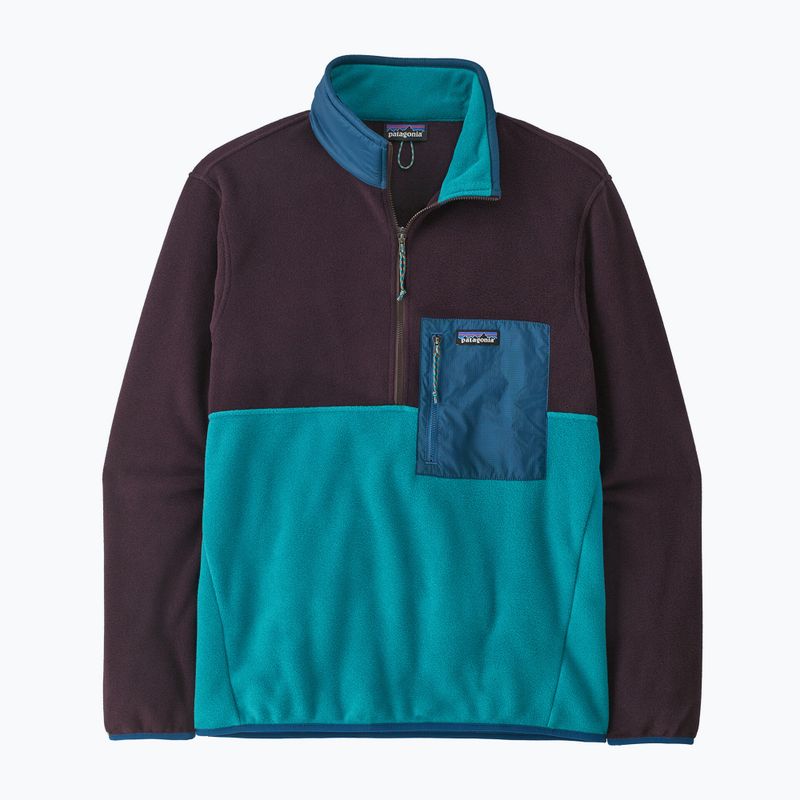 Bluza trekkingowa męska Patagonia Microdini 1/2 Zip P/O belay blue 4