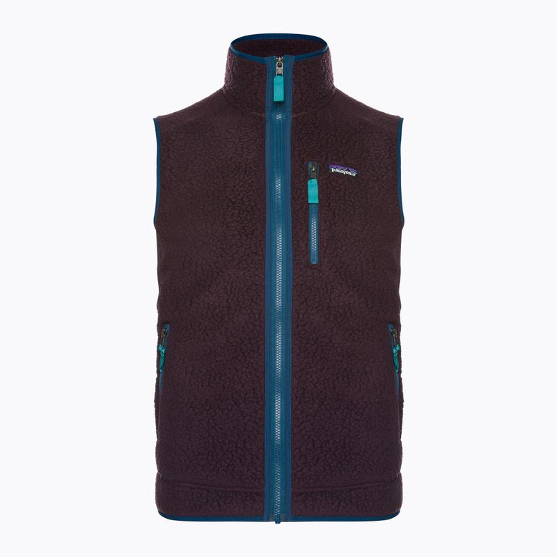 Bezrękawnik męski Patagonia Retro Pile Fleece obsidian plum