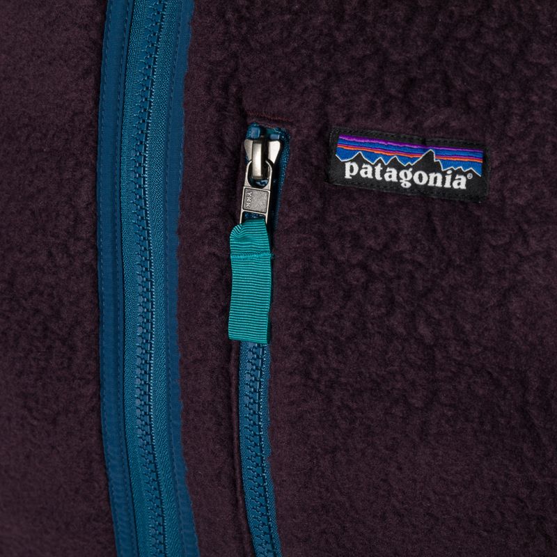 Bezrękawnik męski Patagonia Retro Pile Fleece obsidian plum 3