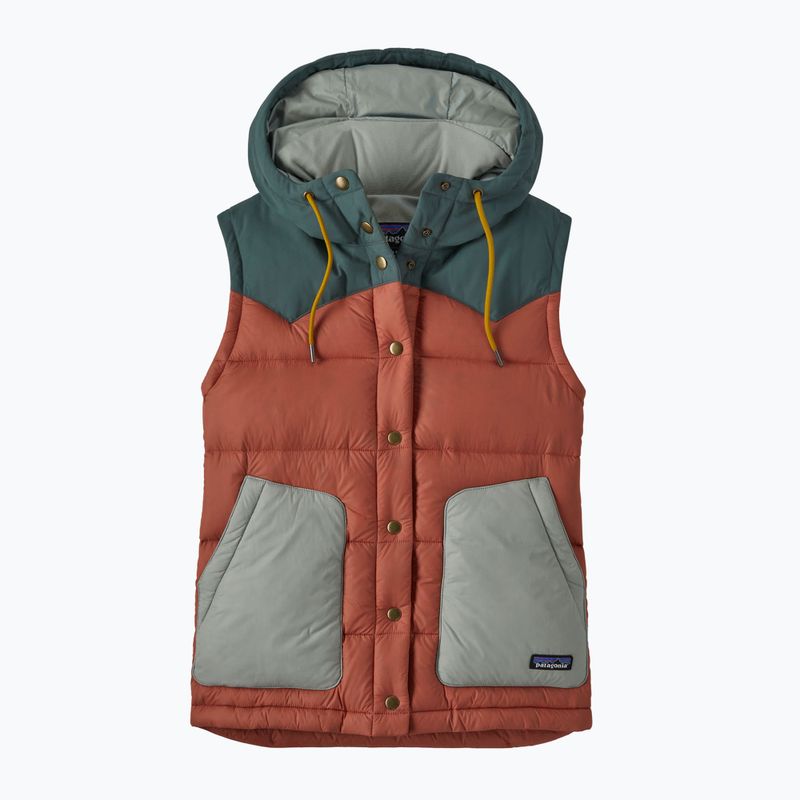 Bezrękawnik damski Patagonia Bivy Hooded burl red 6