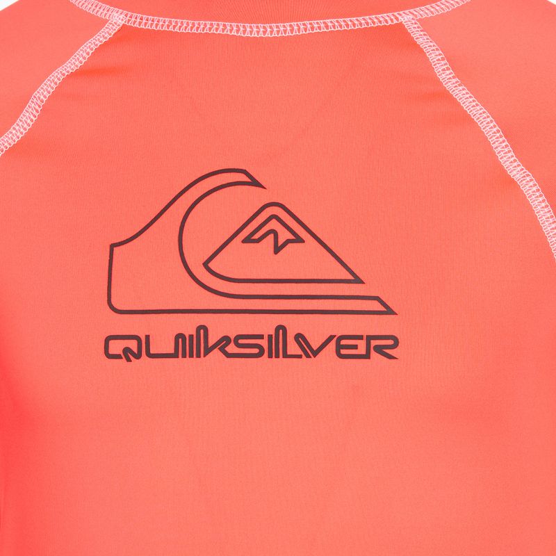 Koszulka do pływania dziecięca Quiksilver On Tour orange 3
